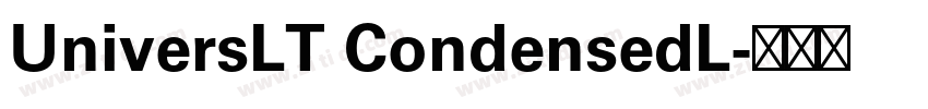 UniversLT CondensedL字体转换